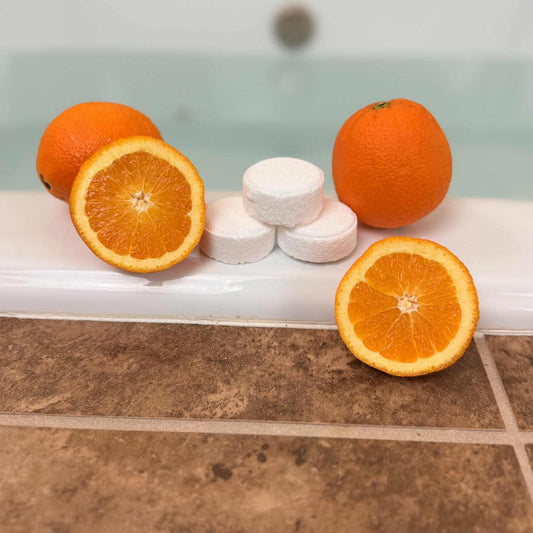 Orange Shower Steamer