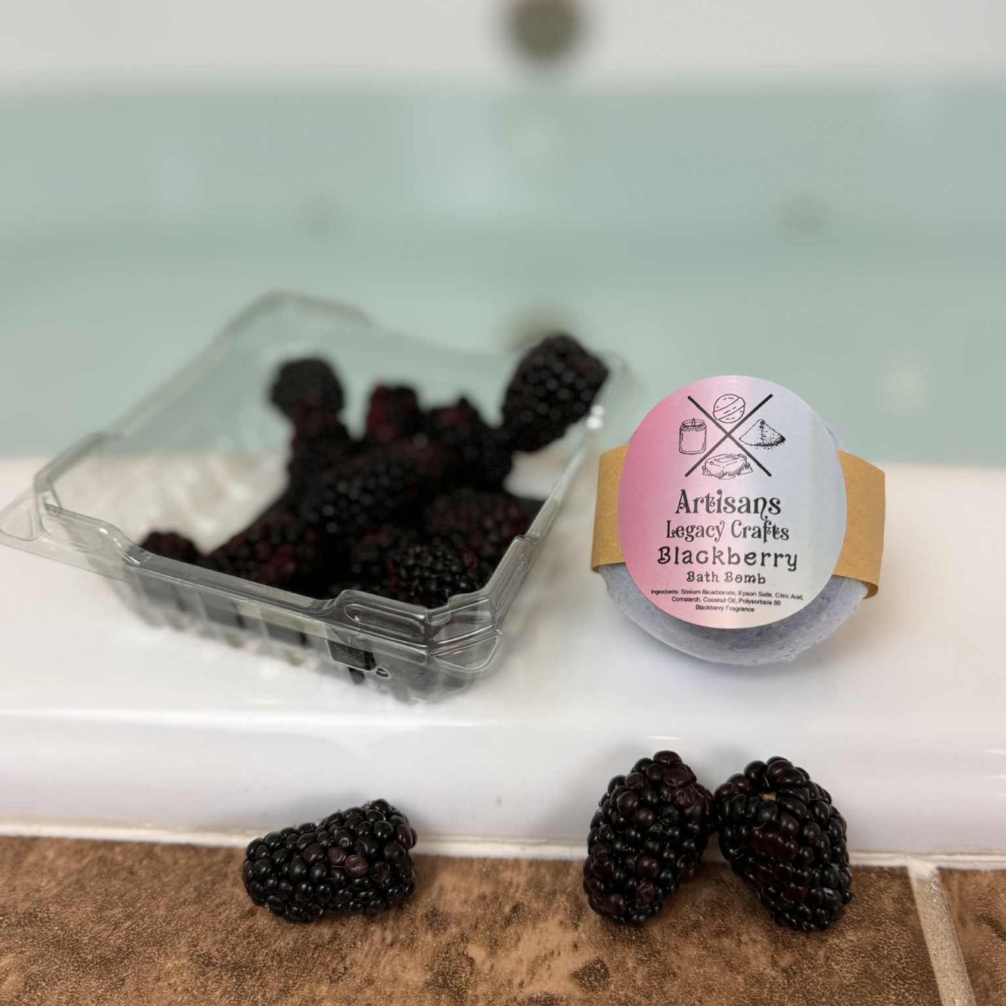 Blackberry Bath Bomb