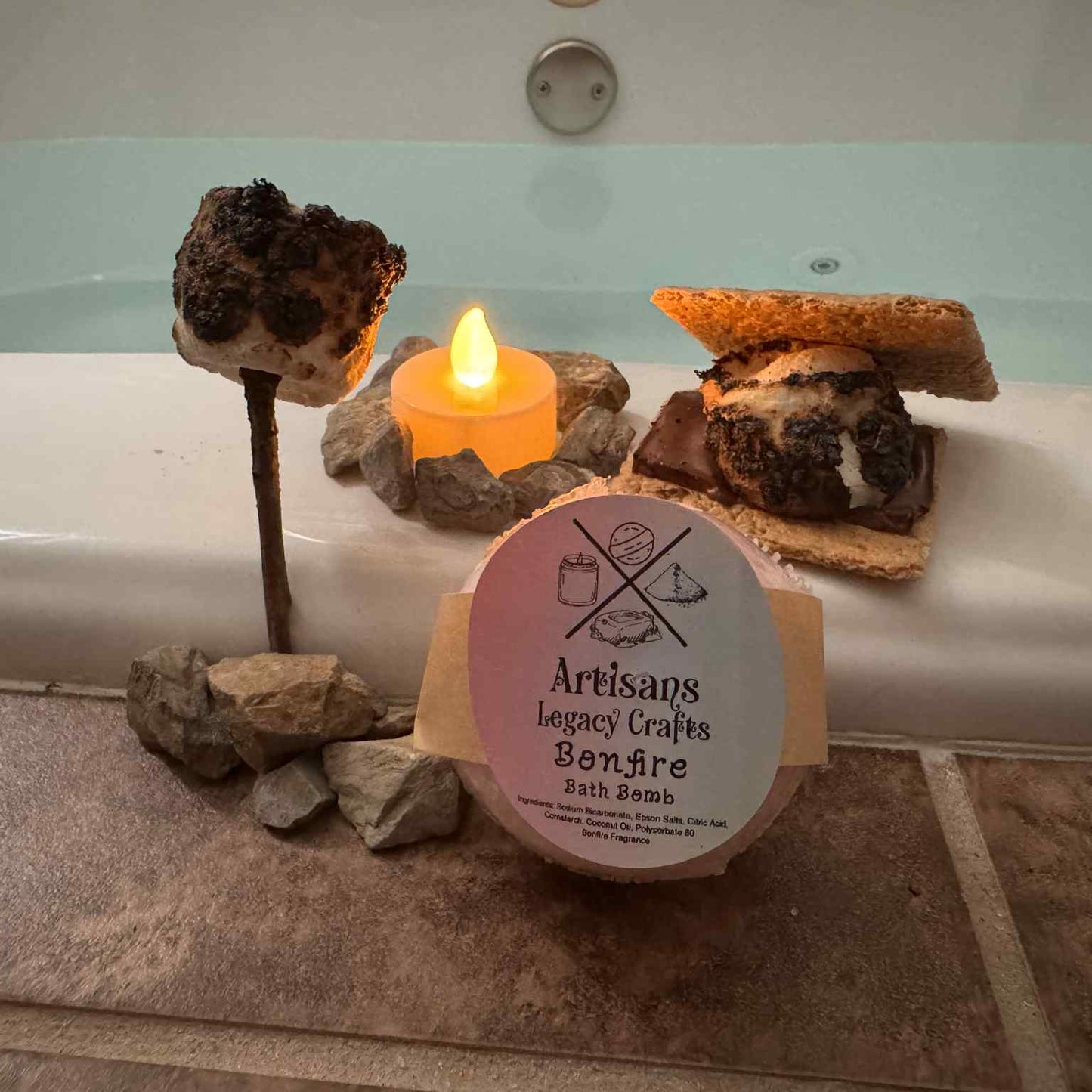 Bonfire Bath Bomb