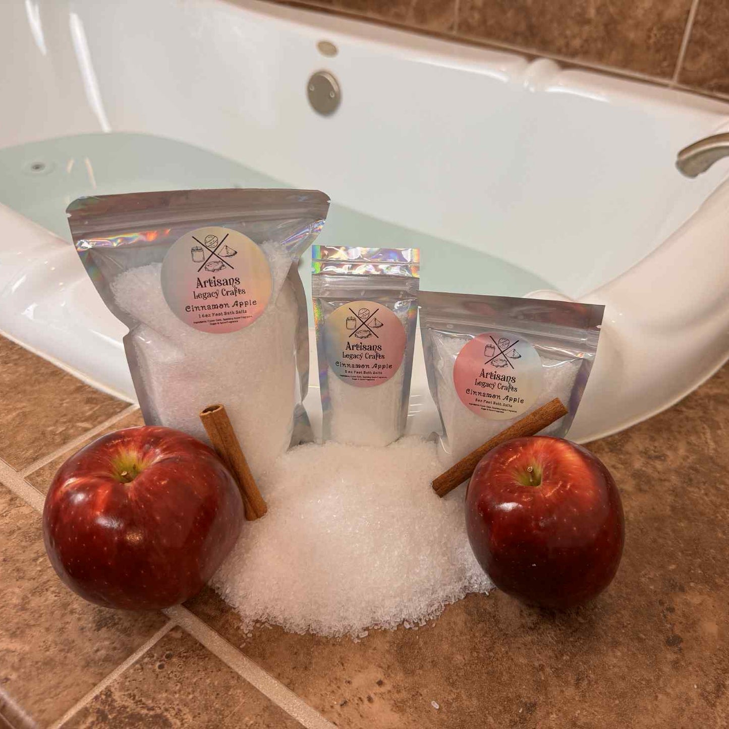 Cinnamon Apple Bath Salts