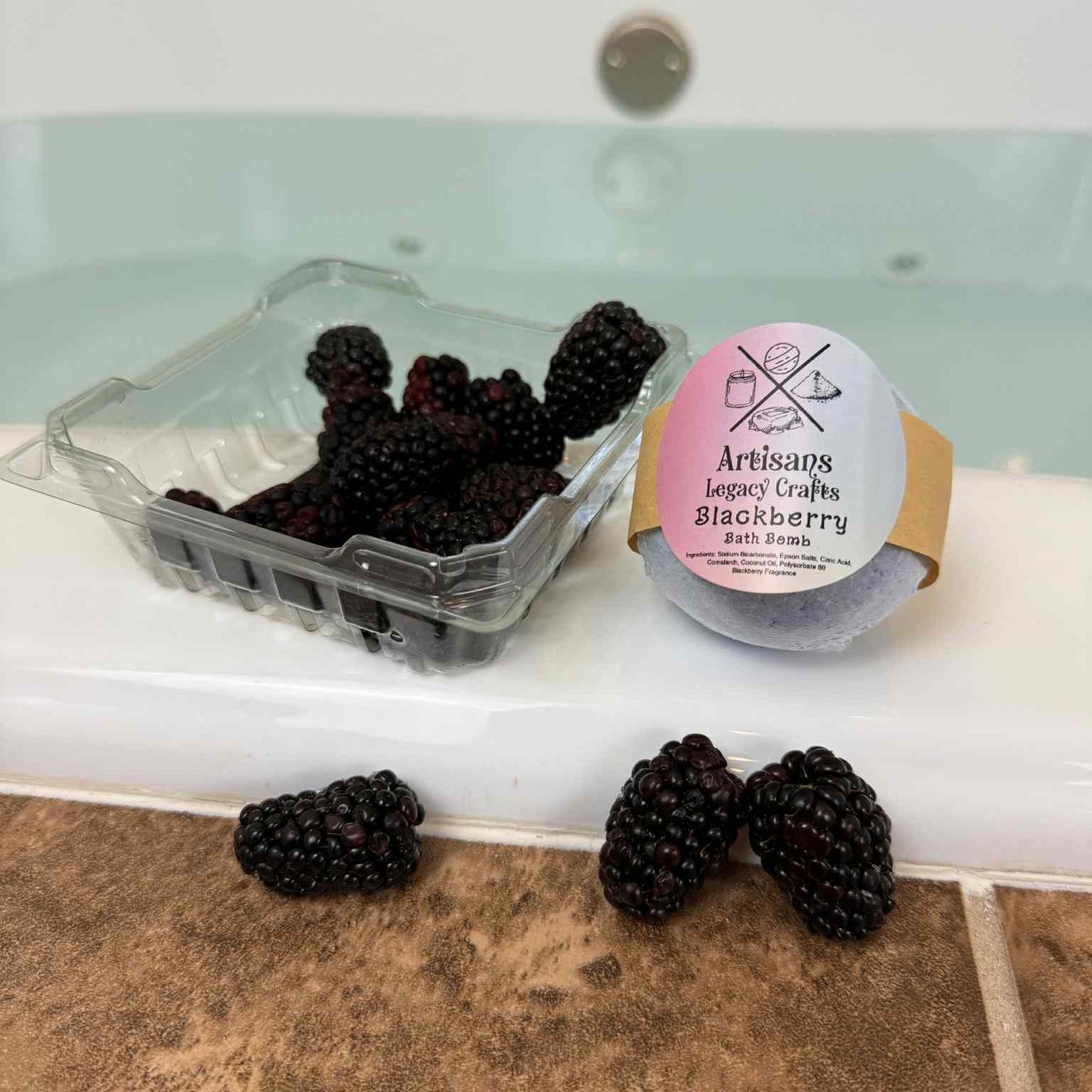 Blackberry Bath Bomb