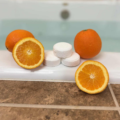 Orange Shower Steamer