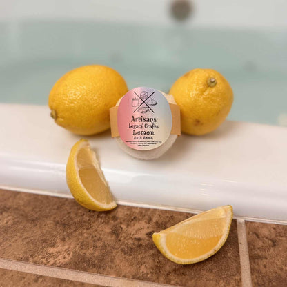 Lemon Bath Bomb