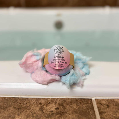 Cotton Candy Bath Bomb