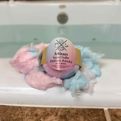 Cotton Candy Bath Bomb