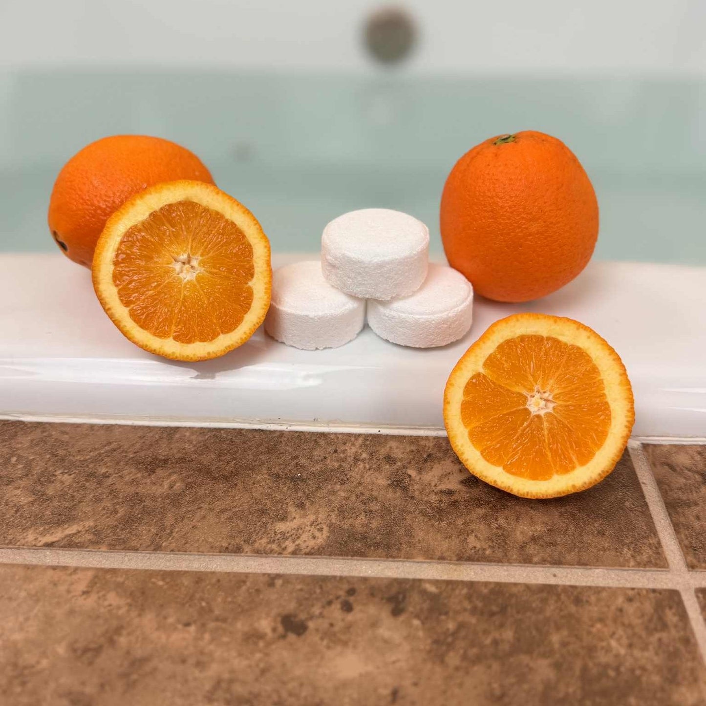 Orange Shower Steamer