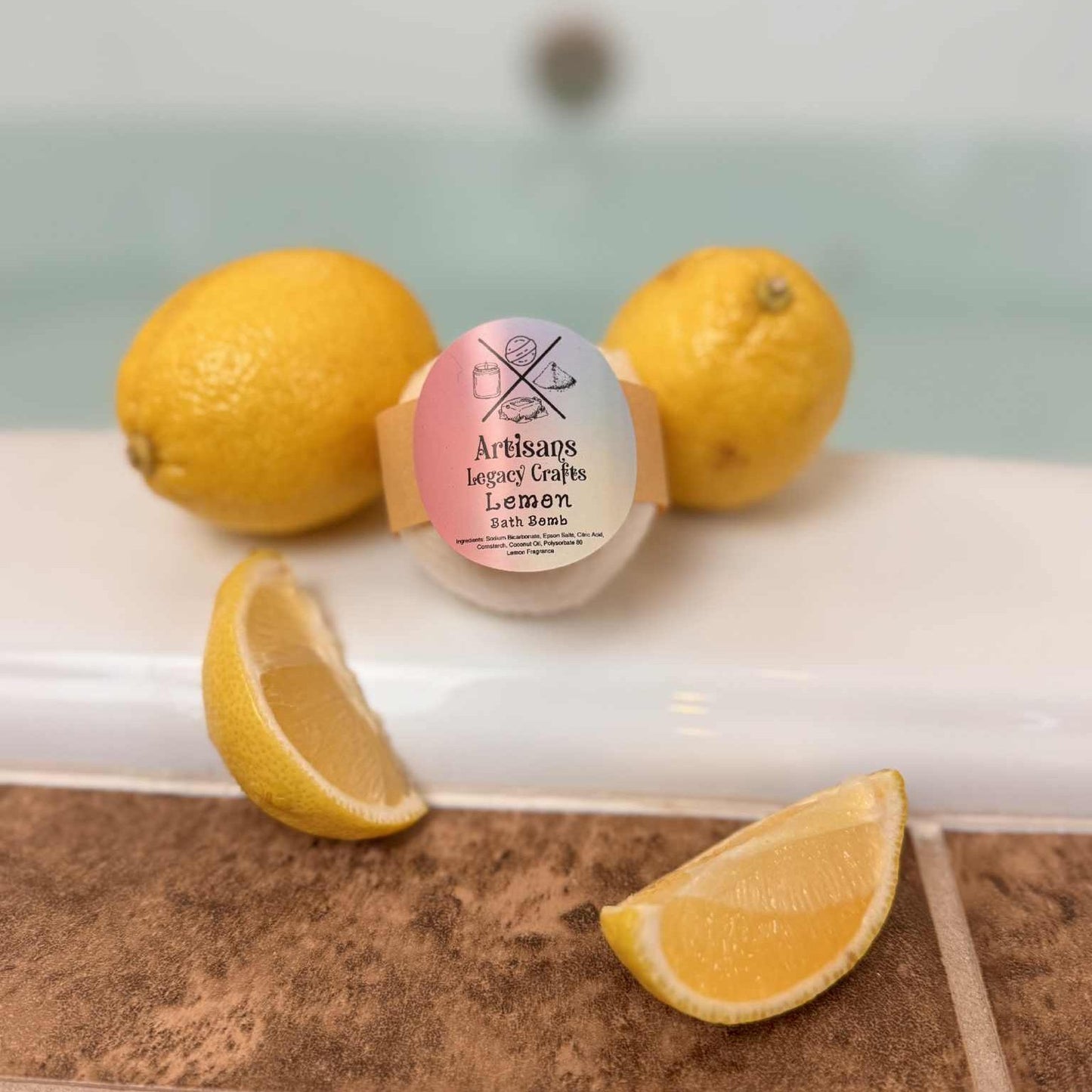 Lemon Bath Bomb