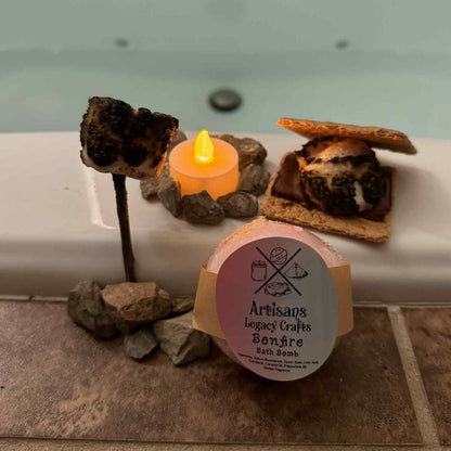 Bonfire Bath Bomb