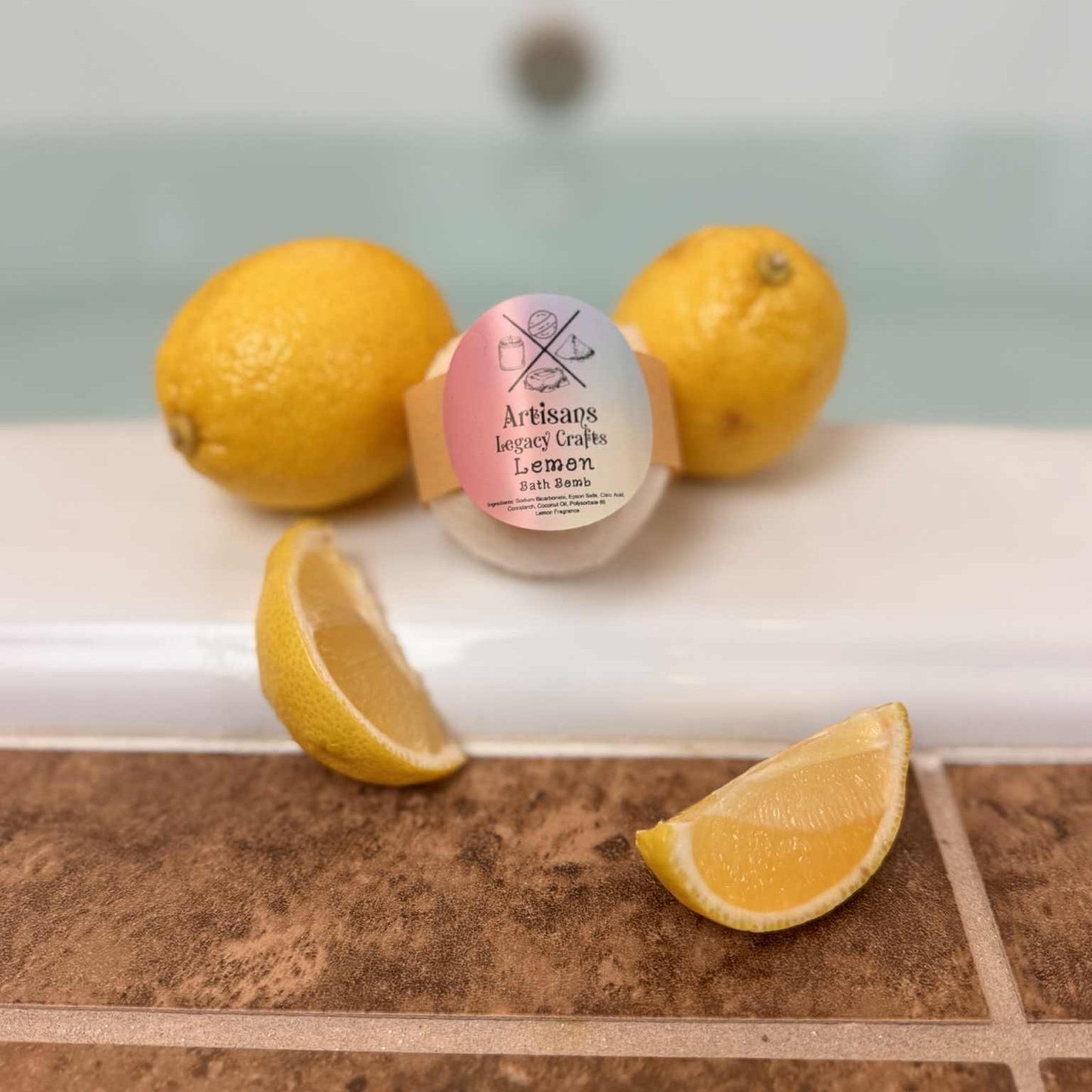 Lemon Bath Bomb