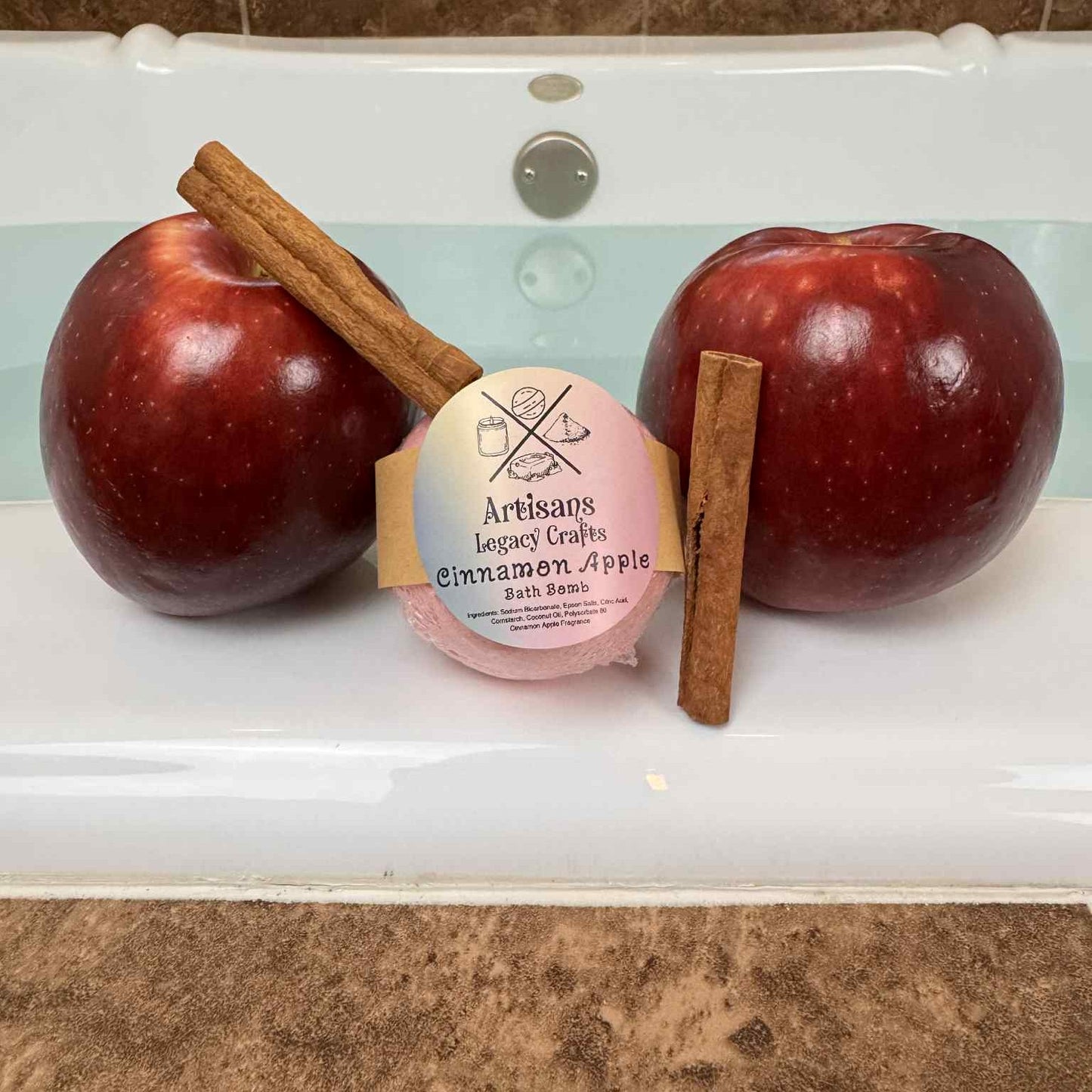Cinnamon Apple Bath Bomb